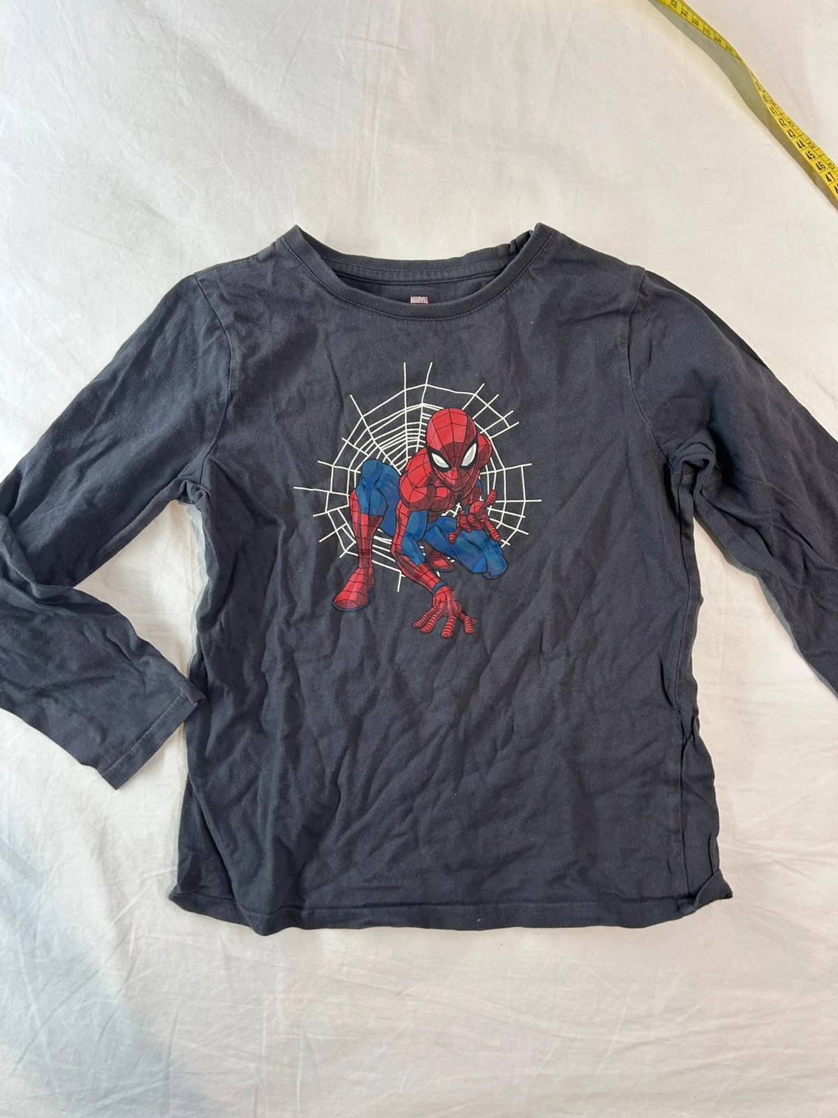 Blouse Sweat gris Spiderman Marvel taille 8 ans